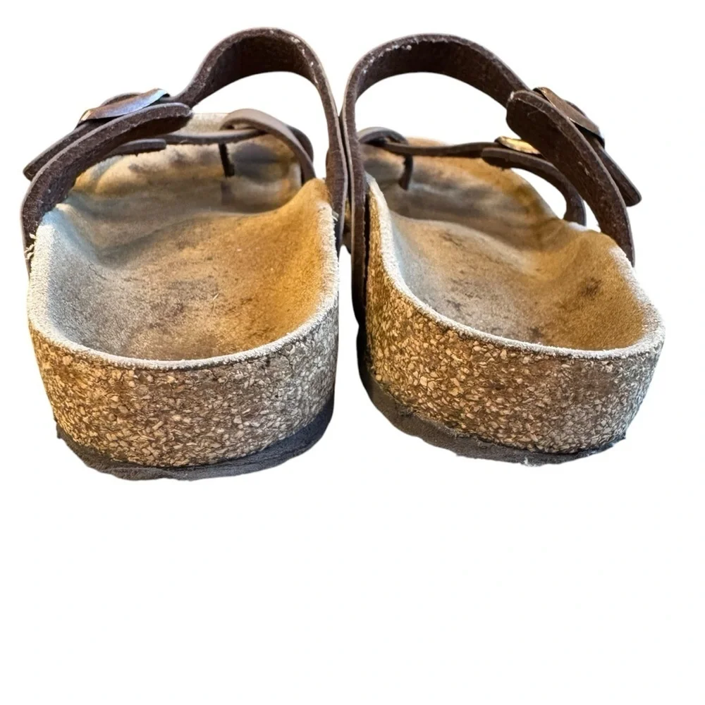 Birkenstock EU 34 US 3 Kids Youth Mayari Birko-Flor Sandals Mocha Brown C10